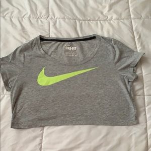 nike crop top